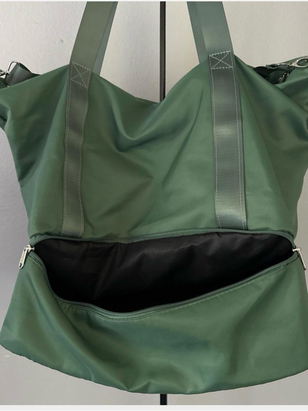 Large Green Women's Tote Bag